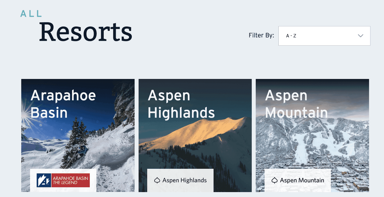 Ski Resorts Overview