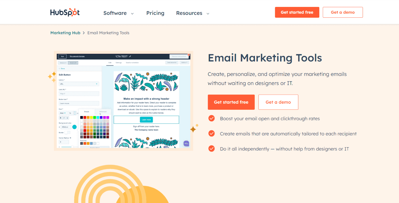 HubSpot - Email marketing solution for small businesses