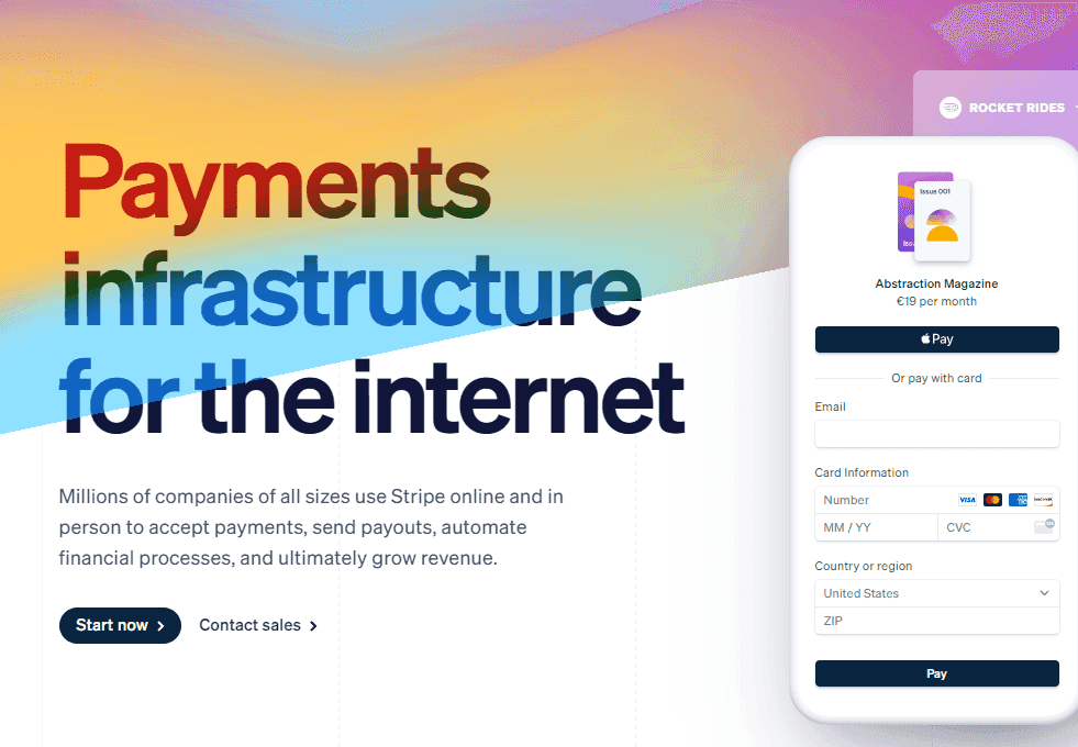 Stripe - Payments Infrastructure for the Internet