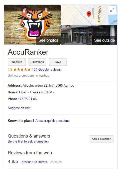 Google Knowledge Graph - Knowledge Cards and Knowledge Panels