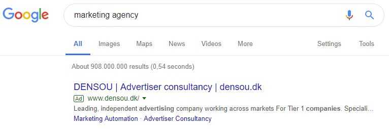 Paid Ads - are search results that appear at the top of a SERP