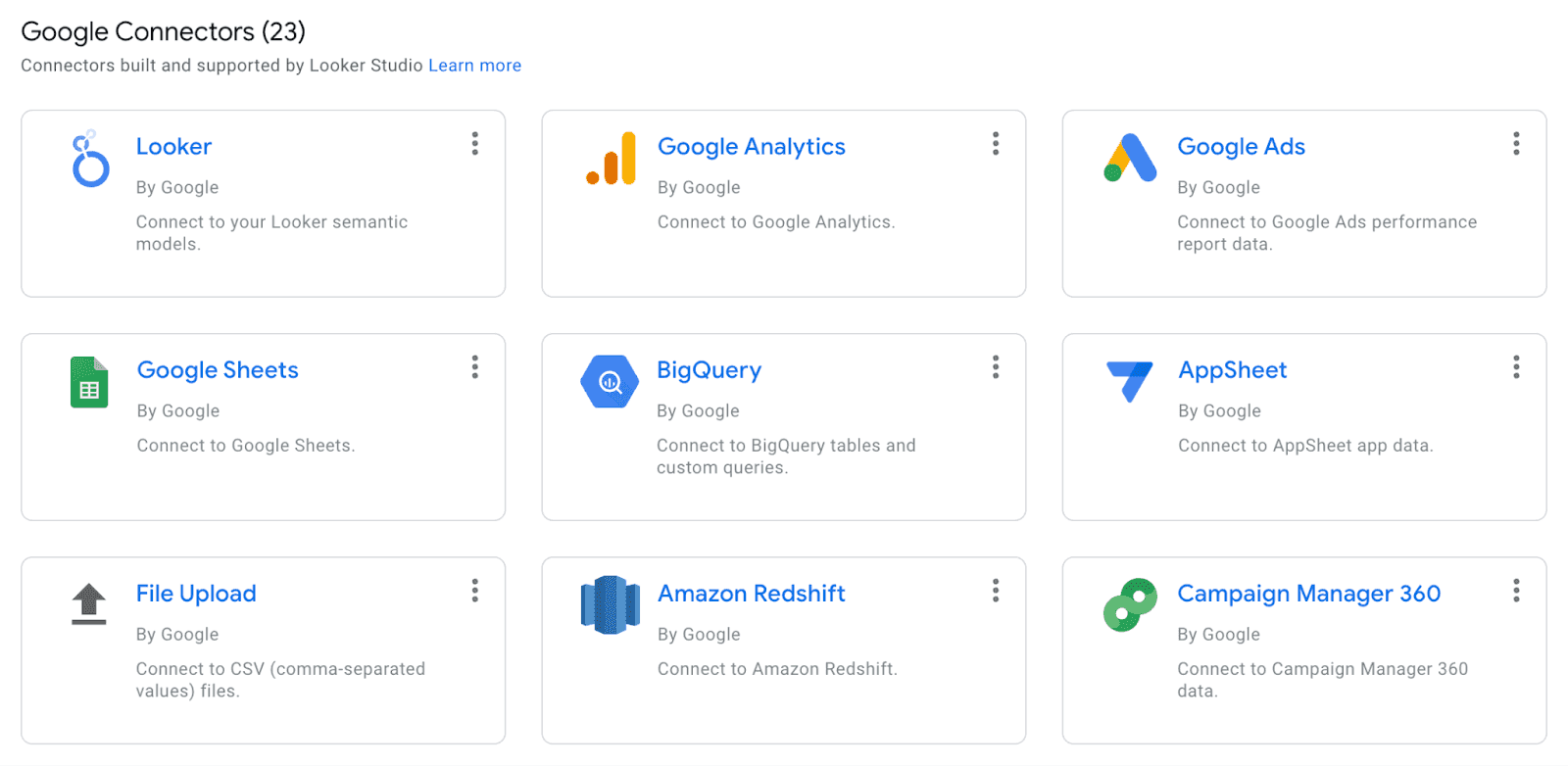 GSC - Google Connectors