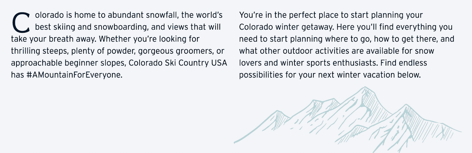 Colorado Ski Resorts